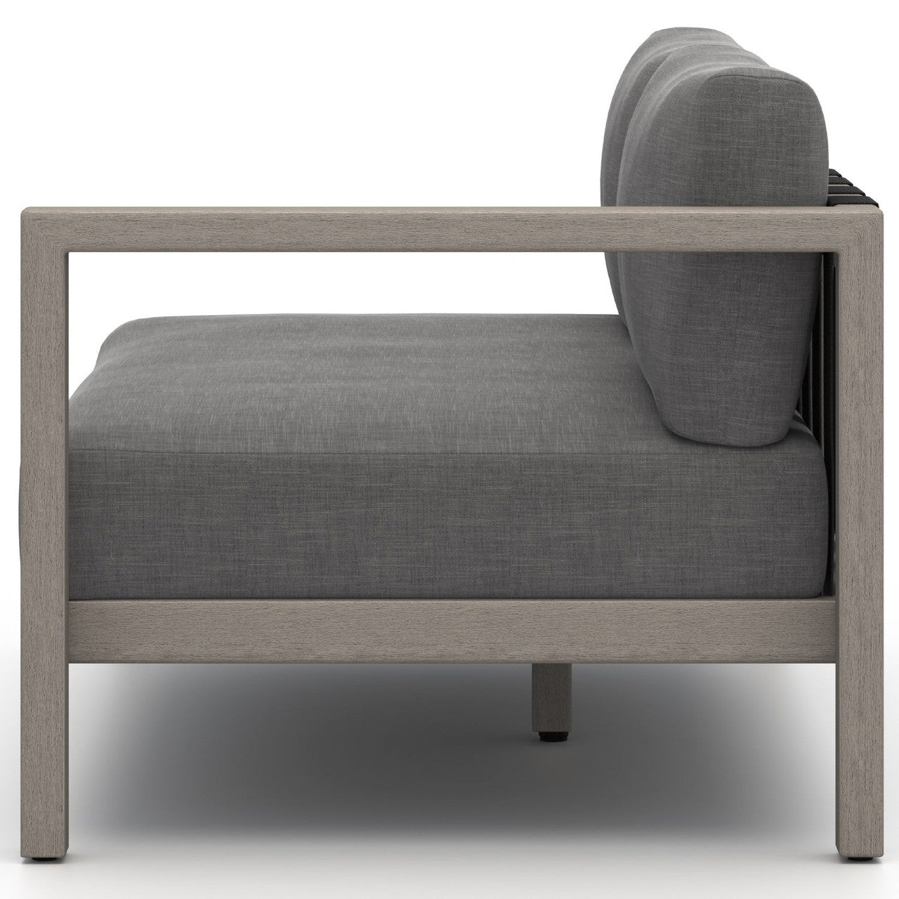 Sonoma Weathered Grey Outdoor Sectional Raf Sofa Piece