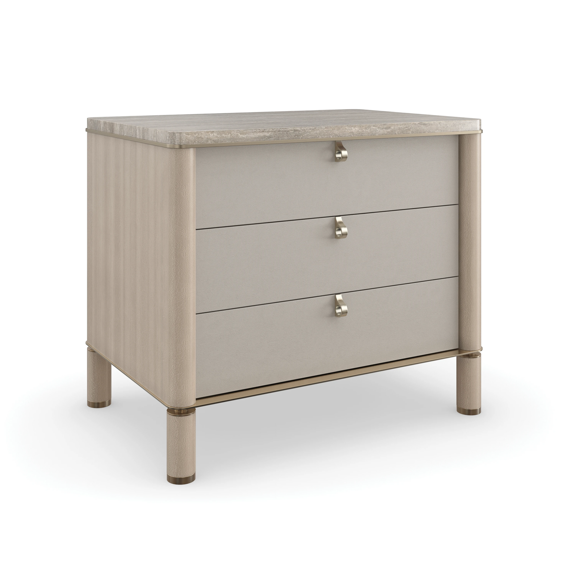 Balance Drawer Nightstand Cremini 28" by Caracole - view 4
