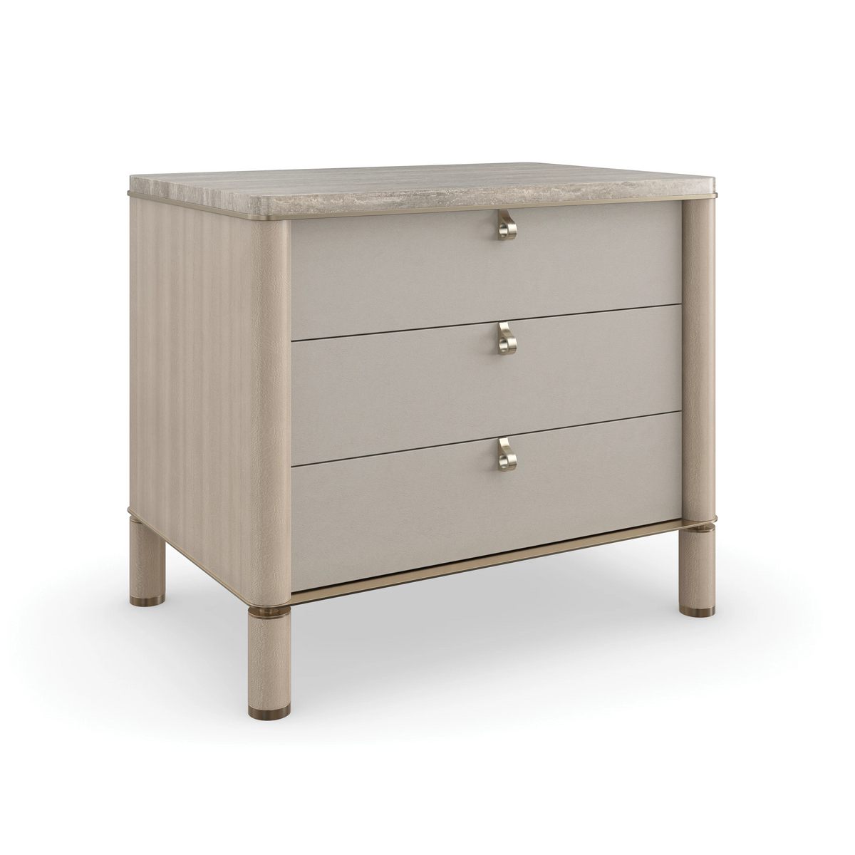 Balance Drawer Nightstand Cremini 28" by Caracole - view 4