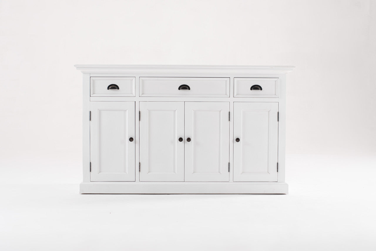 French Coastal Buffet with 4 Doors 3 Drawers - ZNS-B192