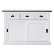 Modern Farmhouse Buffet with Sliding Doors 49"