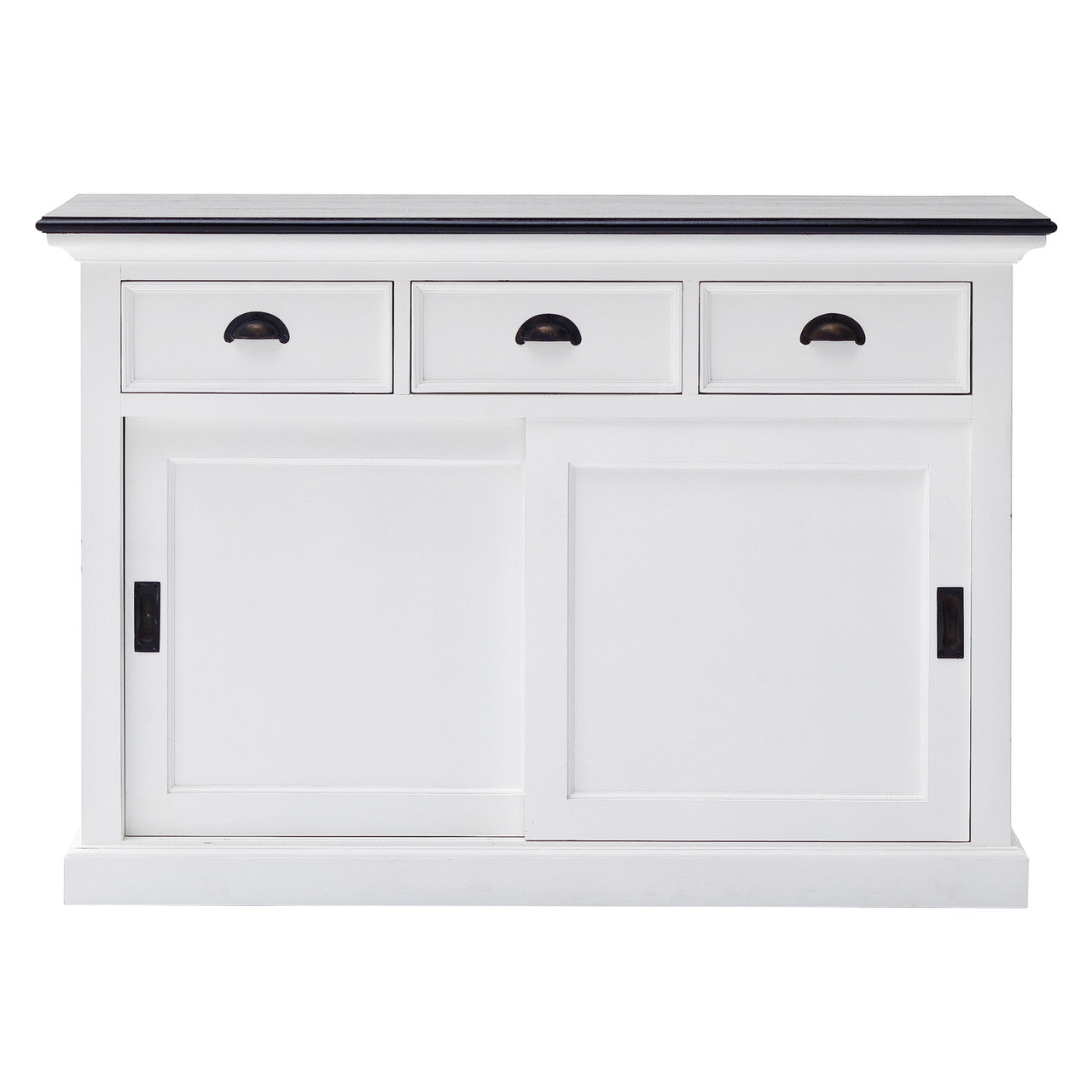 Modern Farmhouse Buffet with Sliding Doors 49"