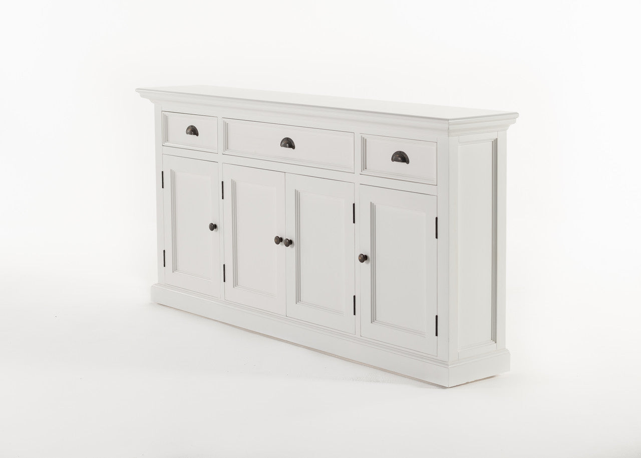 French Coastal Buffet Console Table 65"