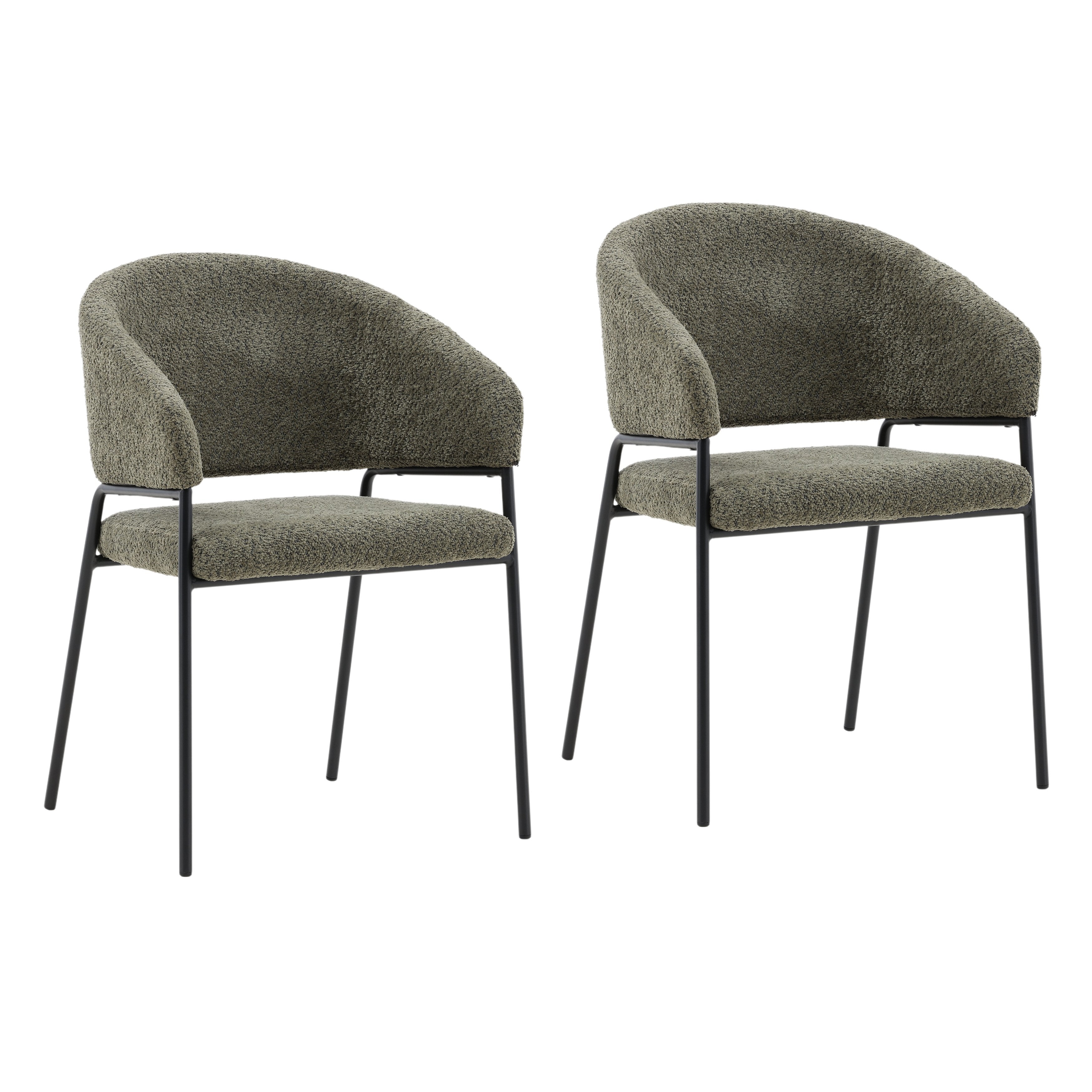 Artisan Hadley Square Dining Chair Set of 2 23-inch | Zin Home