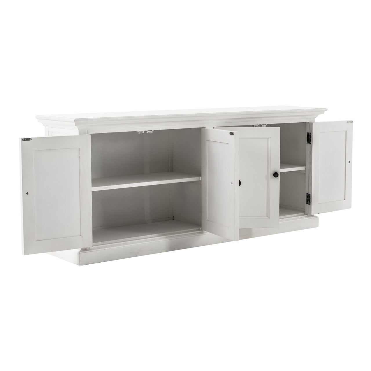 French Coastal Double-Bay Hutch Unit 65"
