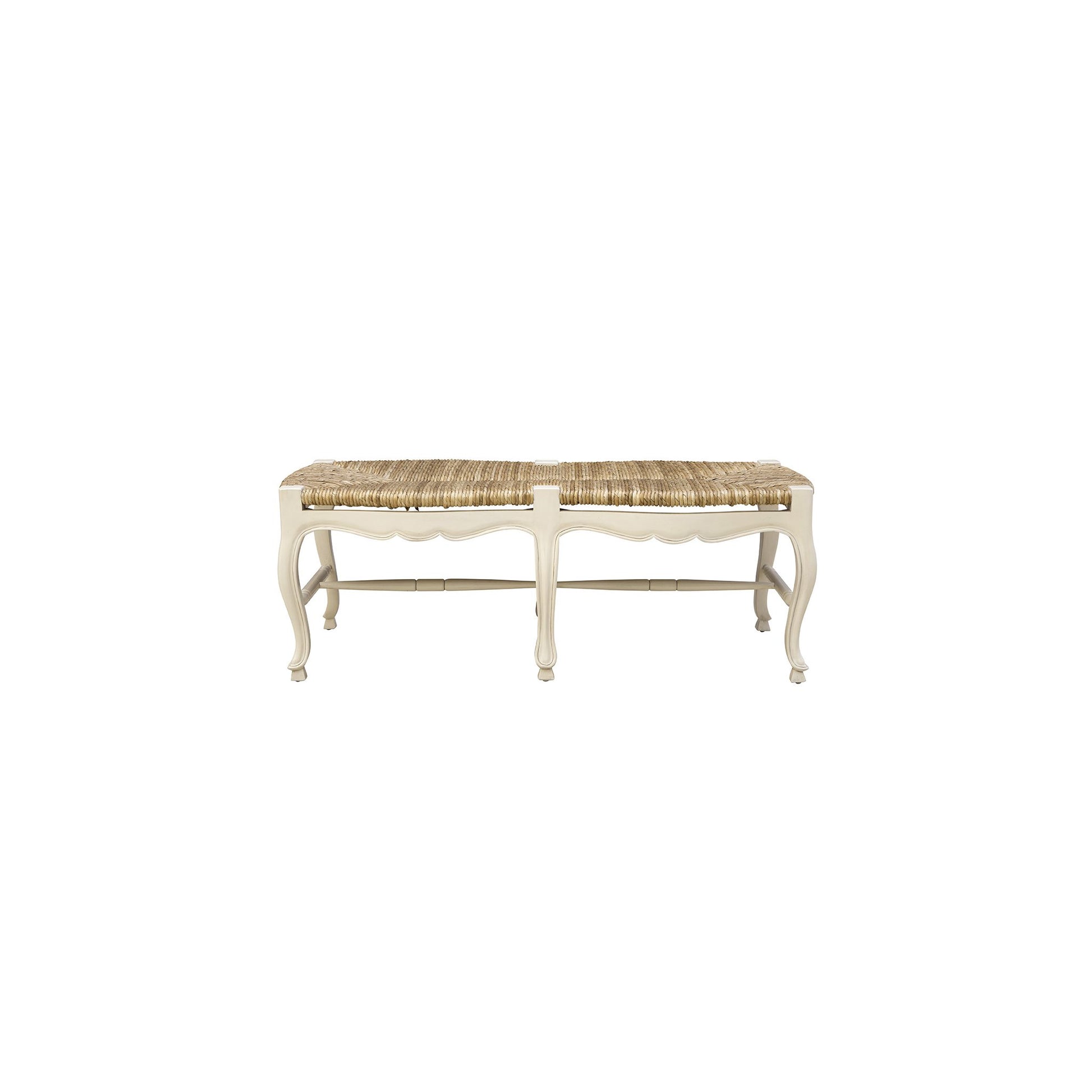 French Backless Settee - 50.25' detail view by Furniture Classics at ZIN Home