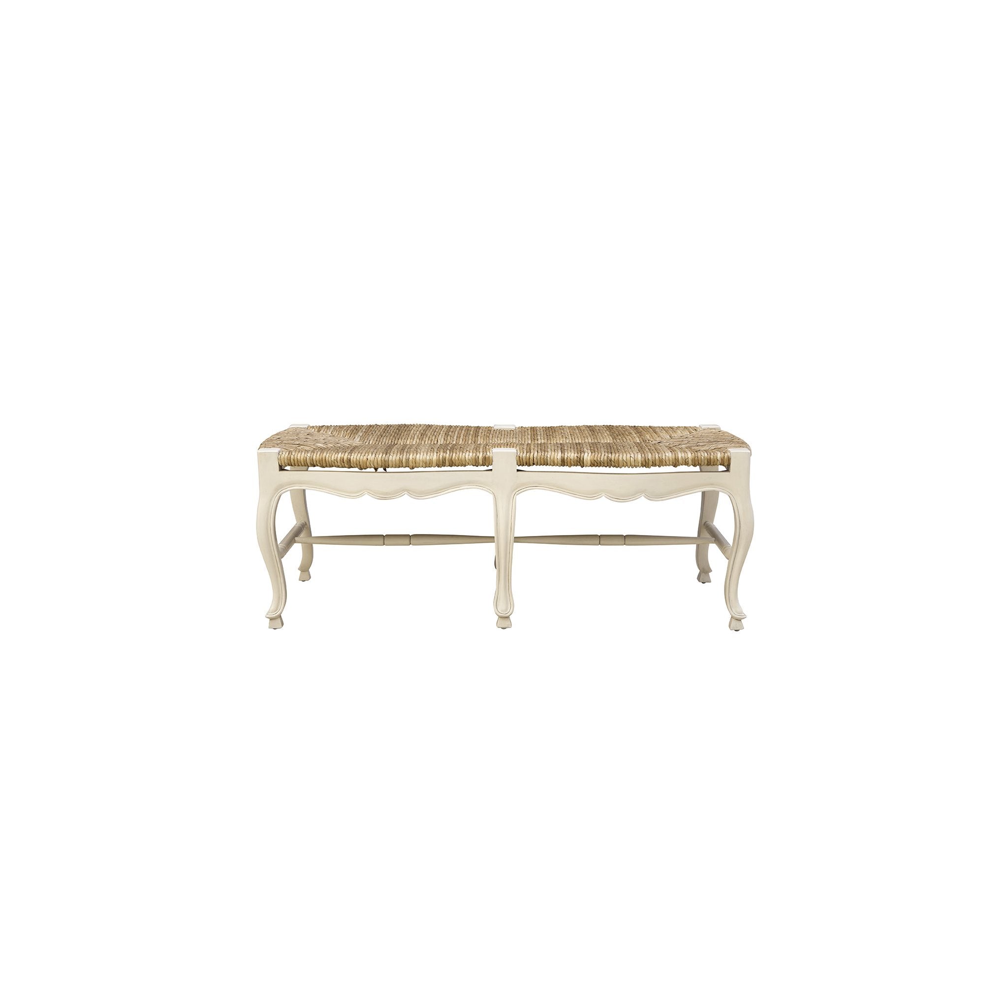 French Backless Settee - 50.25' detail view by Furniture Classics at ZIN Home
