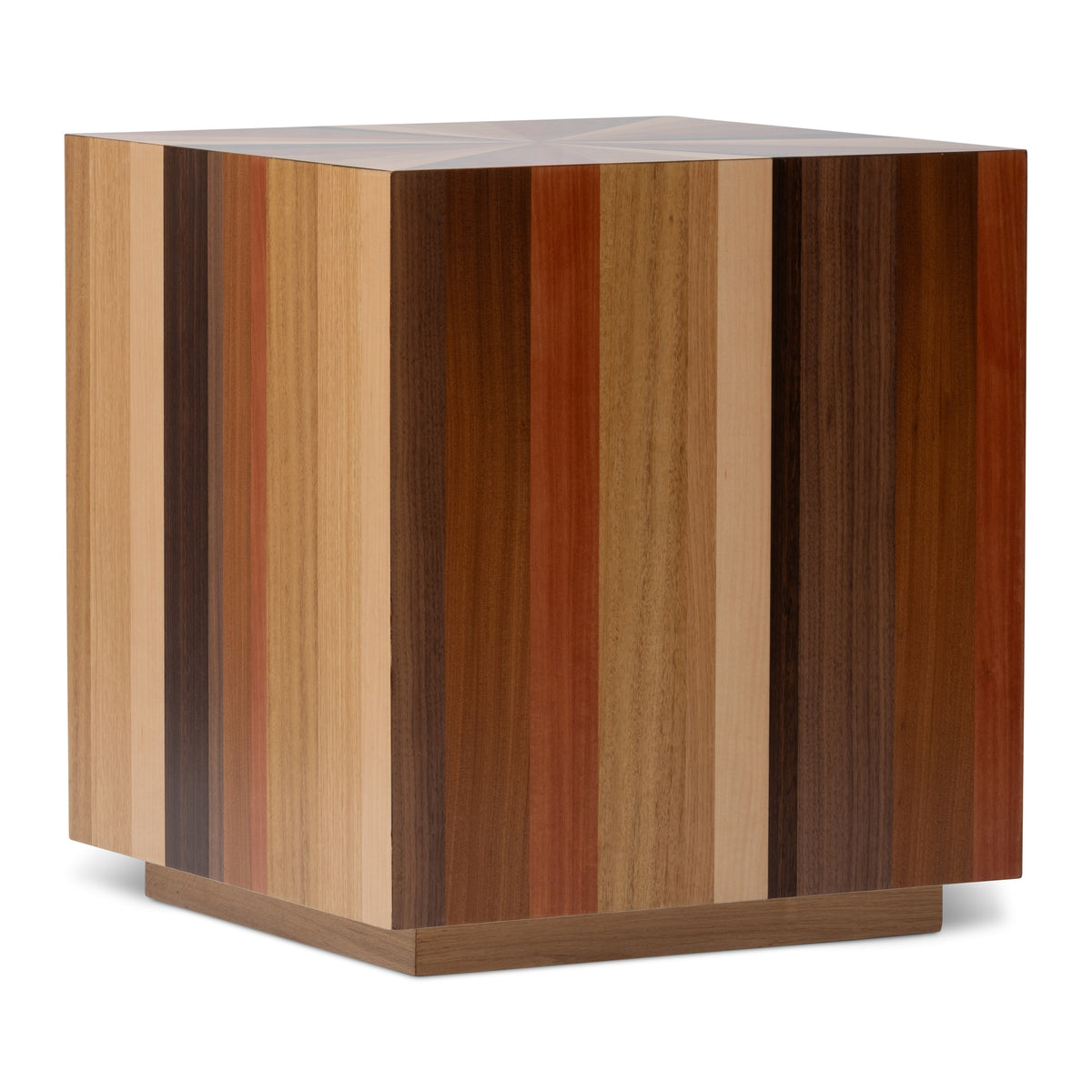 IE Series Sun End Table - Mixed Wood by Urbia - detail 2
