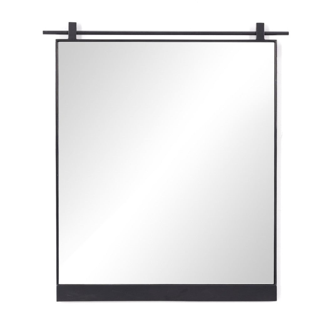 Chico Small Antique Iron Mirror