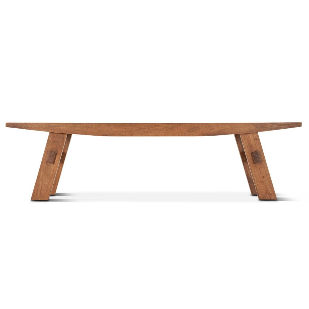 Chesapeake Mango Wood Bench Nutmeg 68"