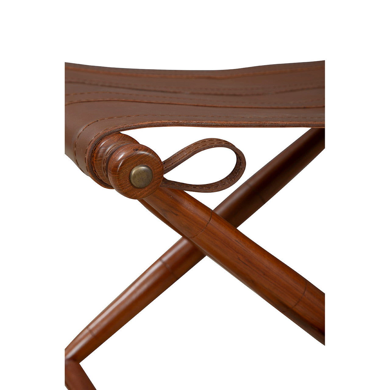 Mombasa Folding Stool Teak - 22'