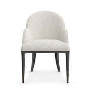 Nuage Almost Black Dining Chair 23" by Caracole