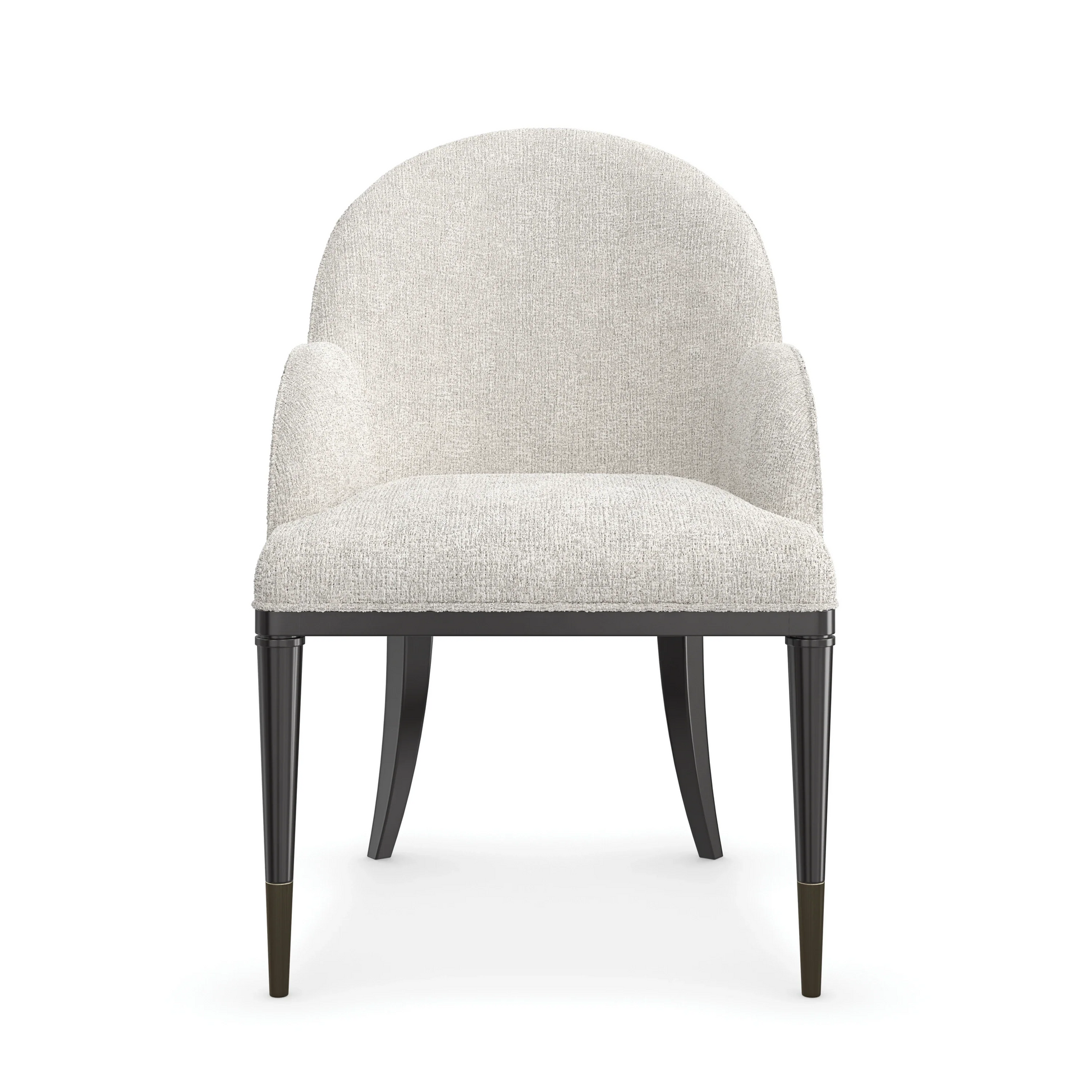 Nuage Almost Black Dining Chair 23" by Caracole