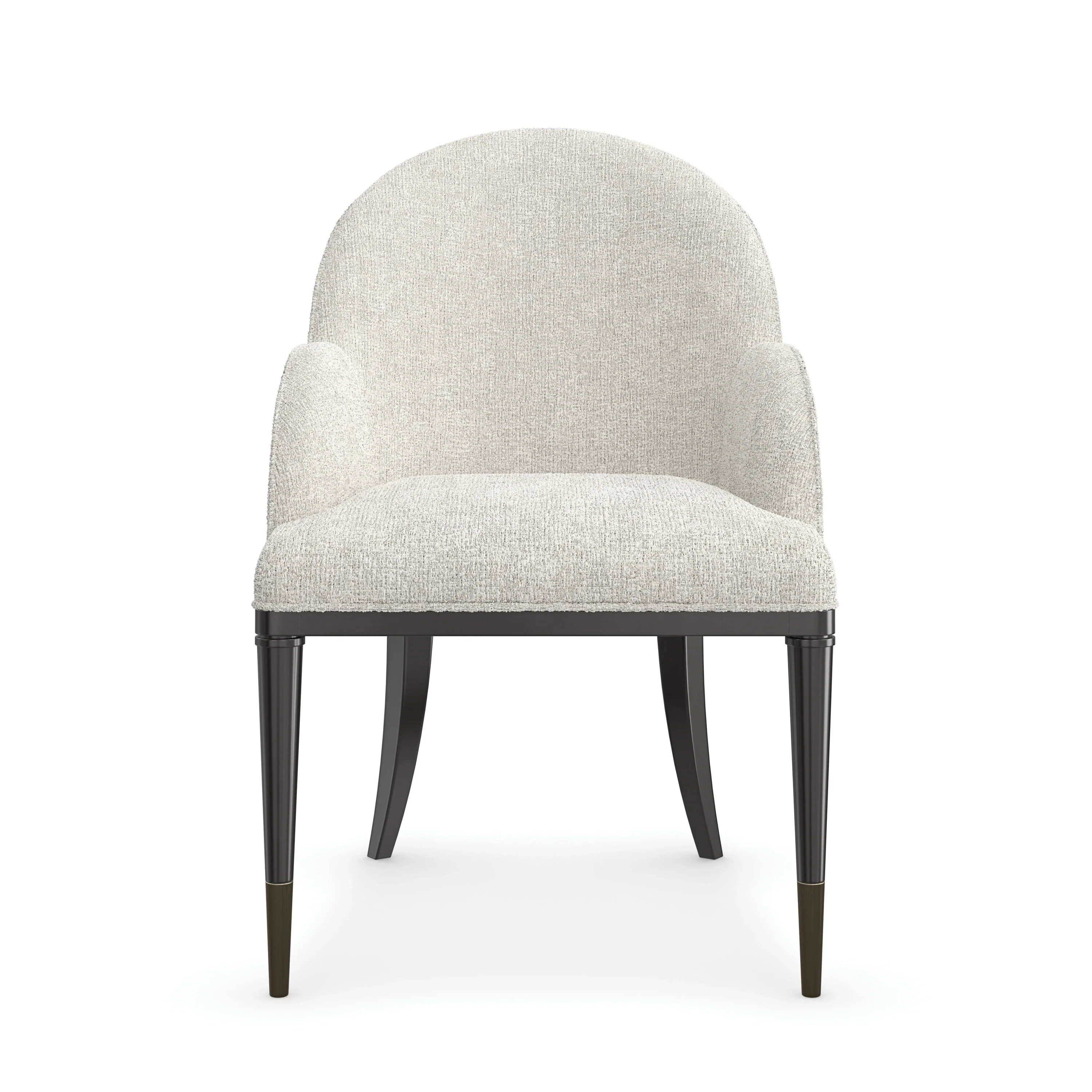 Nuage Almost Black Dining Chair 23" by Caracole