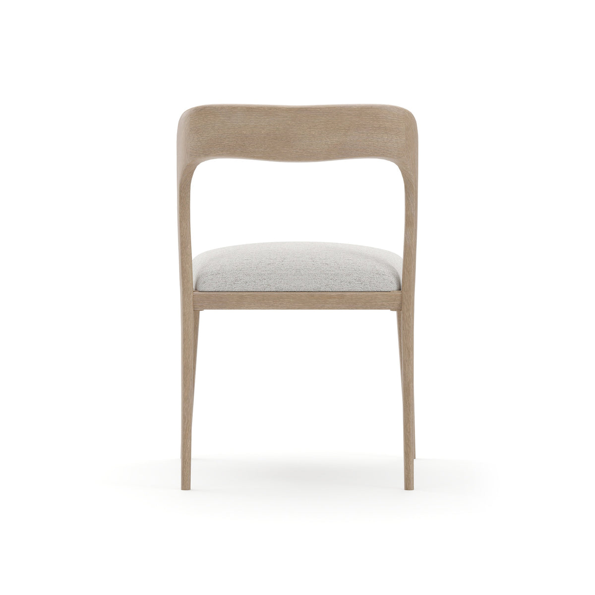 Rhythm Side Chair Ivory Sun Drenched Oak 21.50" by Caracole - view 8