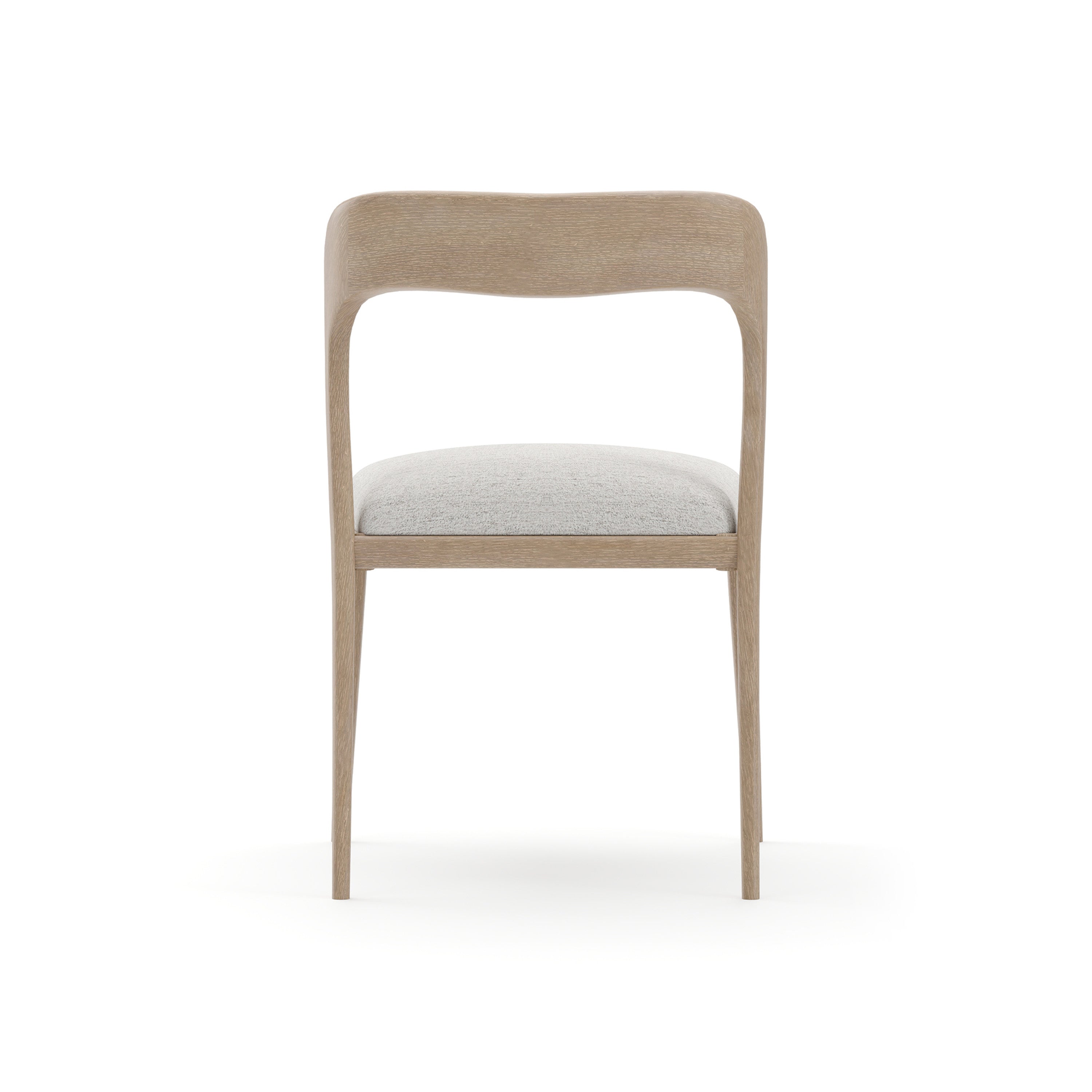 Rhythm Side Chair Ivory Sun Drenched Oak 21.50" by Caracole - view 8