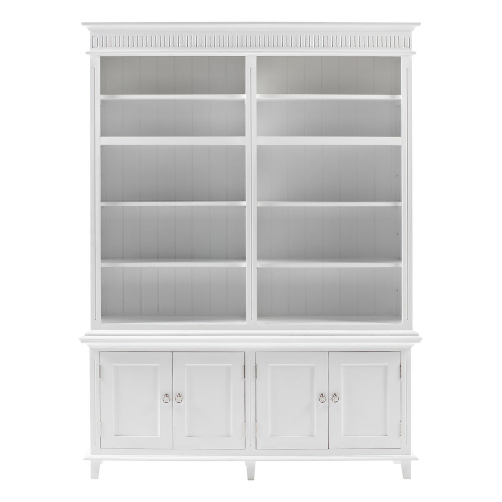 Scandi Coastal Double-Bay Hutch Unit 65"