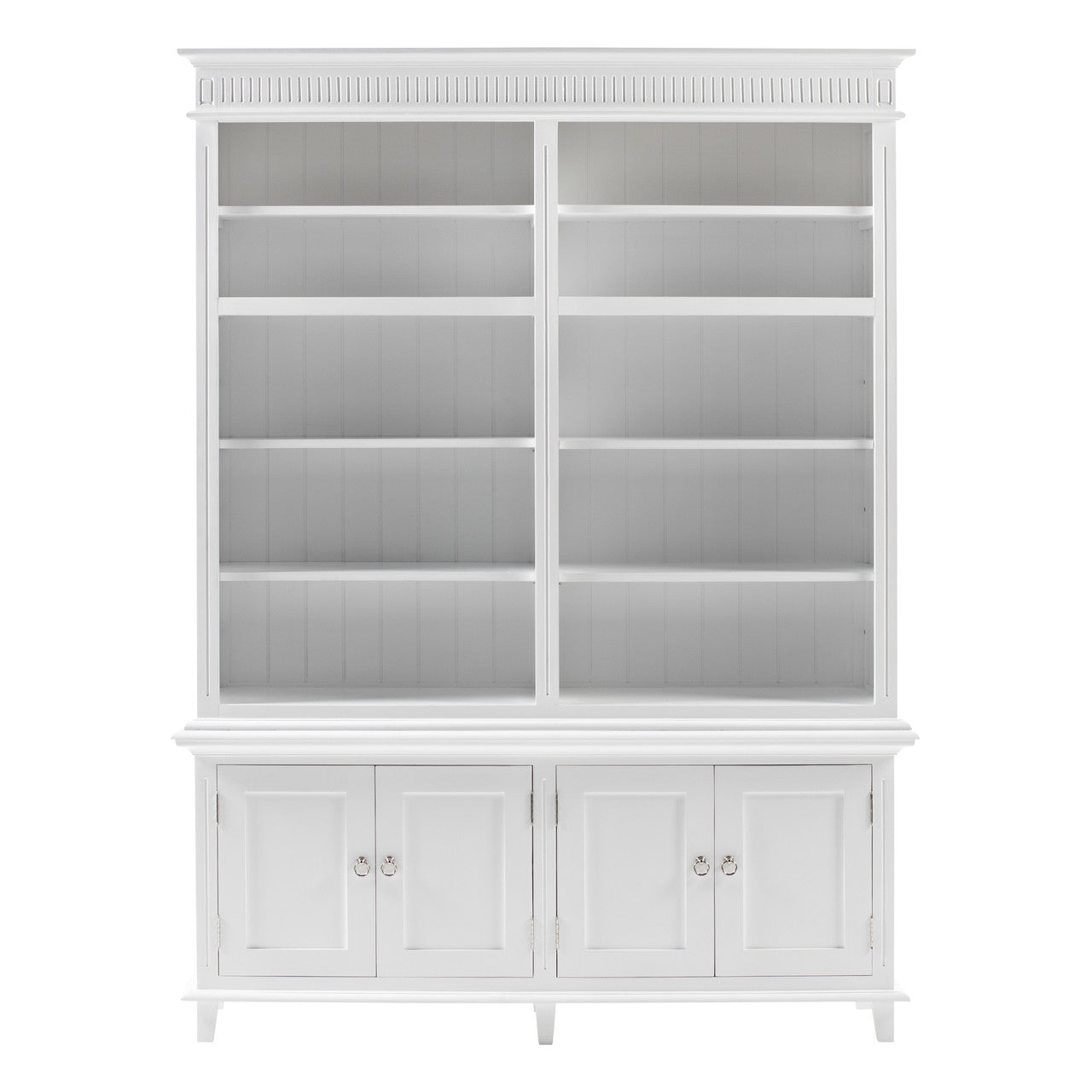 Scandi Coastal Double-Bay Hutch Unit 65"