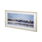 Water Horses II by PHBurchett a Framed Photo Art Print Matted under Glass by Mercana at ZIN Home