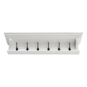 French Coastal 6 Hook Coat Rack 100cm 39"