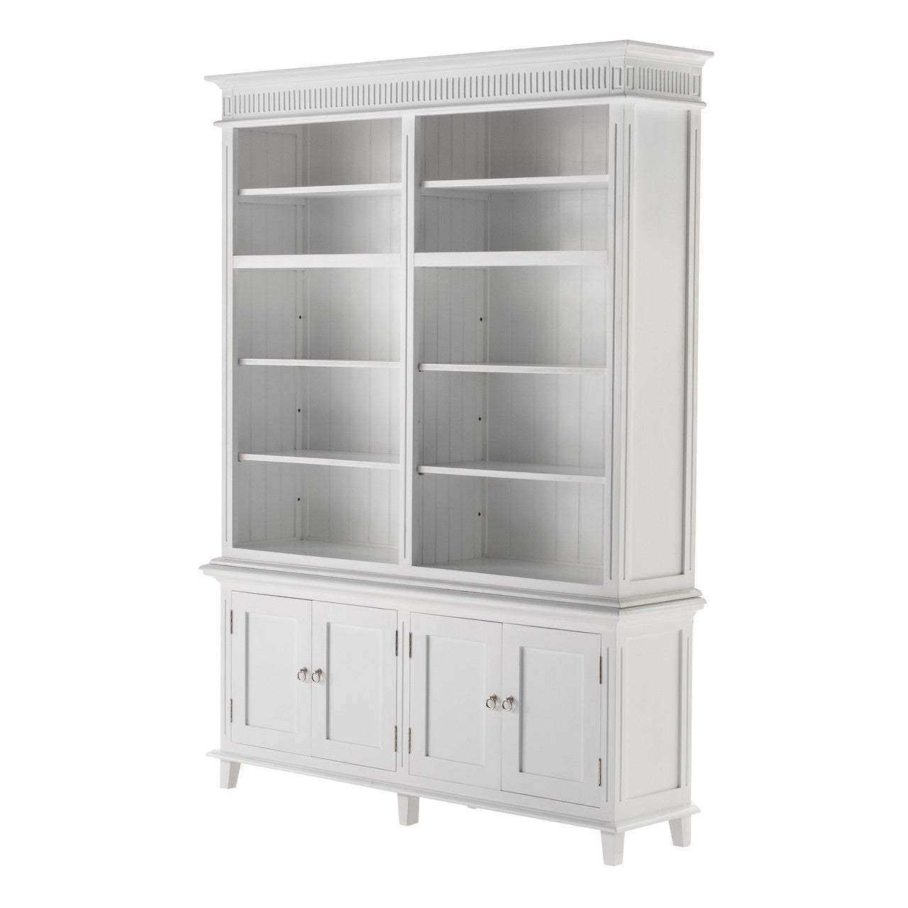 Scandi Coastal Double-Bay Hutch Unit 65"