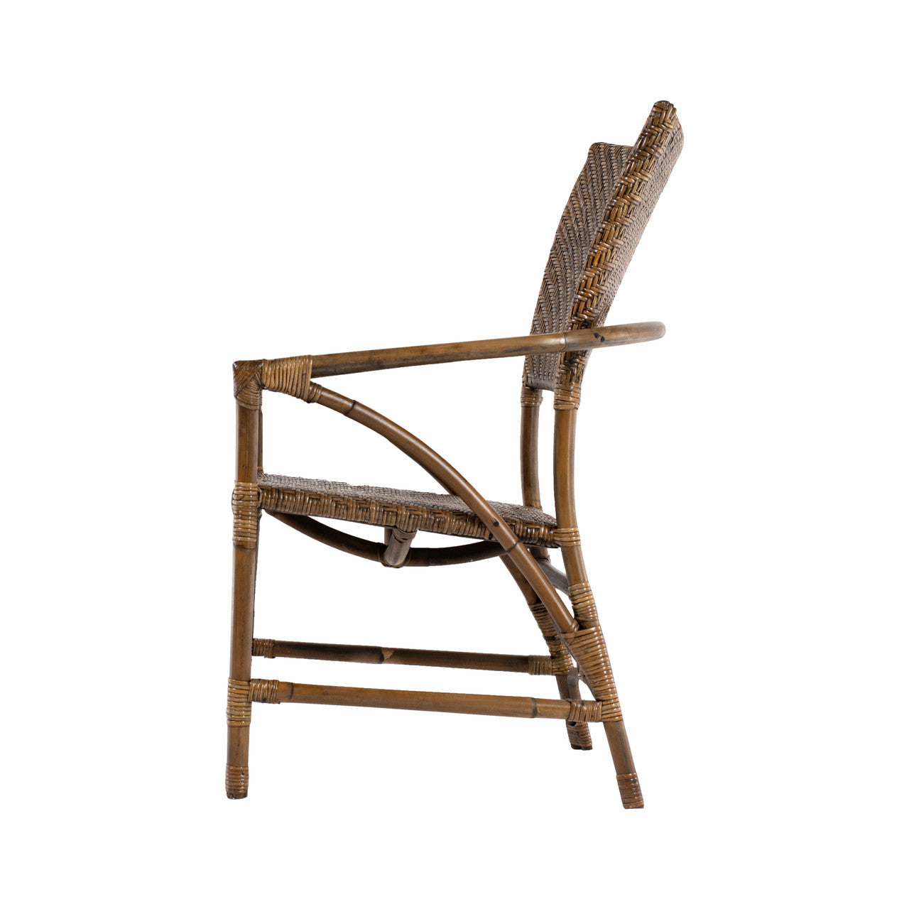 Coastal Wicker Jester Chair (Set of 2) 26"
