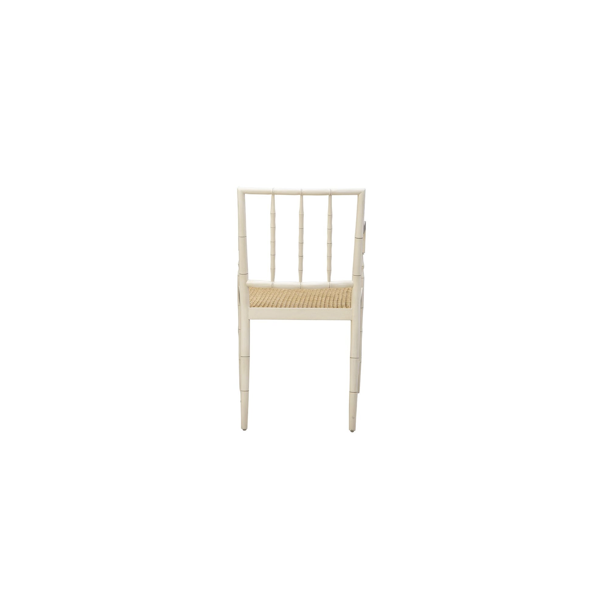 Cream Reynolds Arm Chair - 20.5' detail view by Furniture Classics at ZIN Home