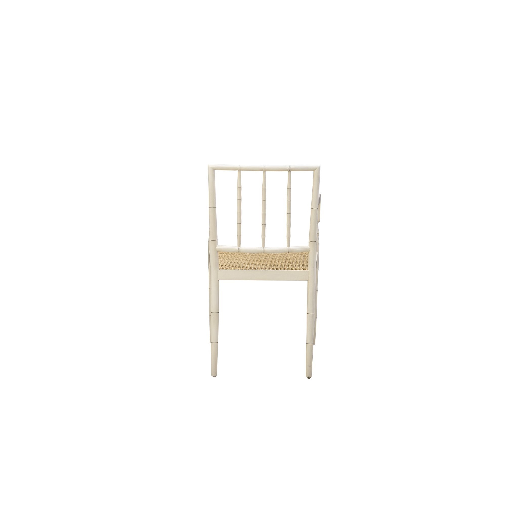 Cream Reynolds Arm Chair - 20.5' detail view by Furniture Classics at ZIN Home