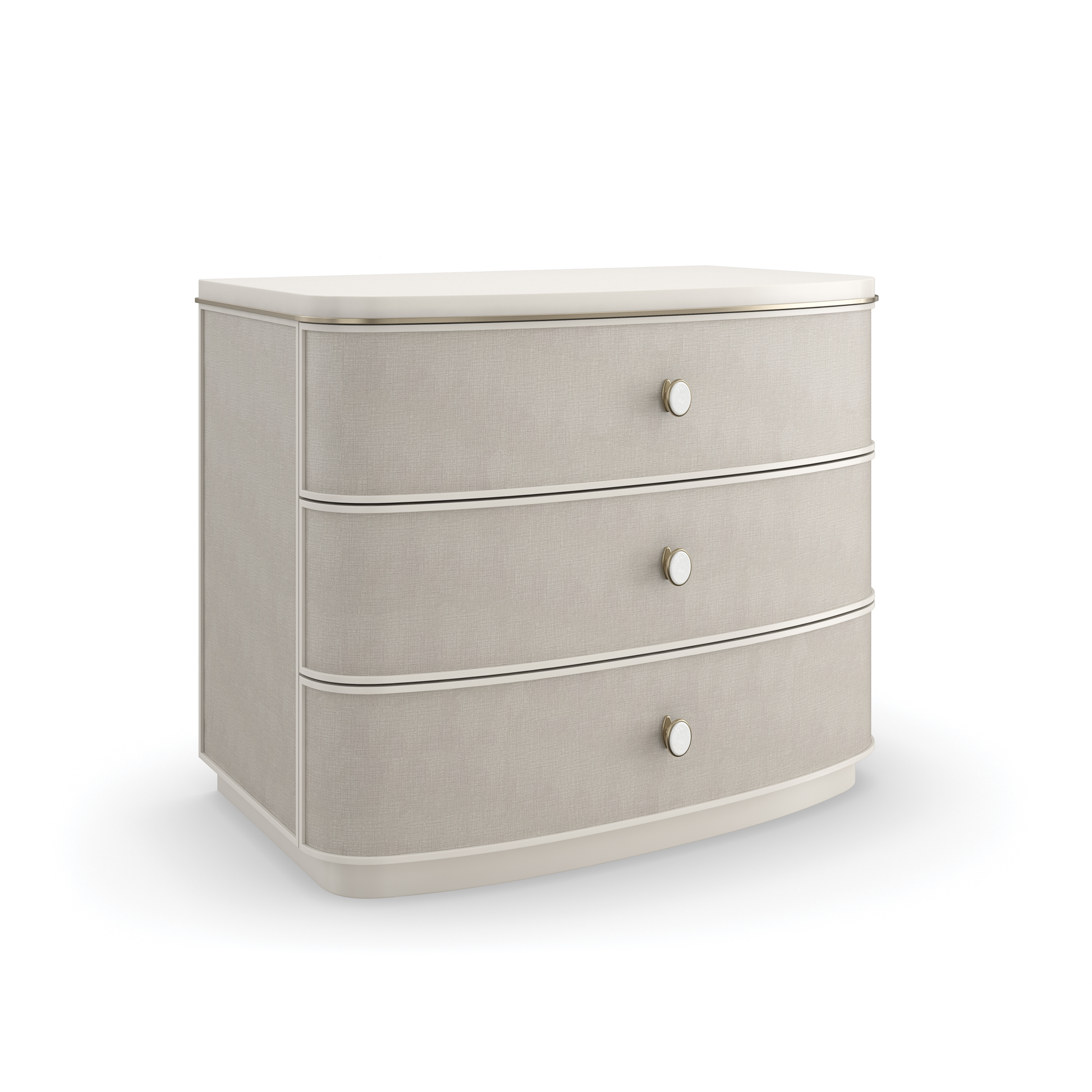 Lyon Nightstand Soft Embrace 32" by Caracole - view 3