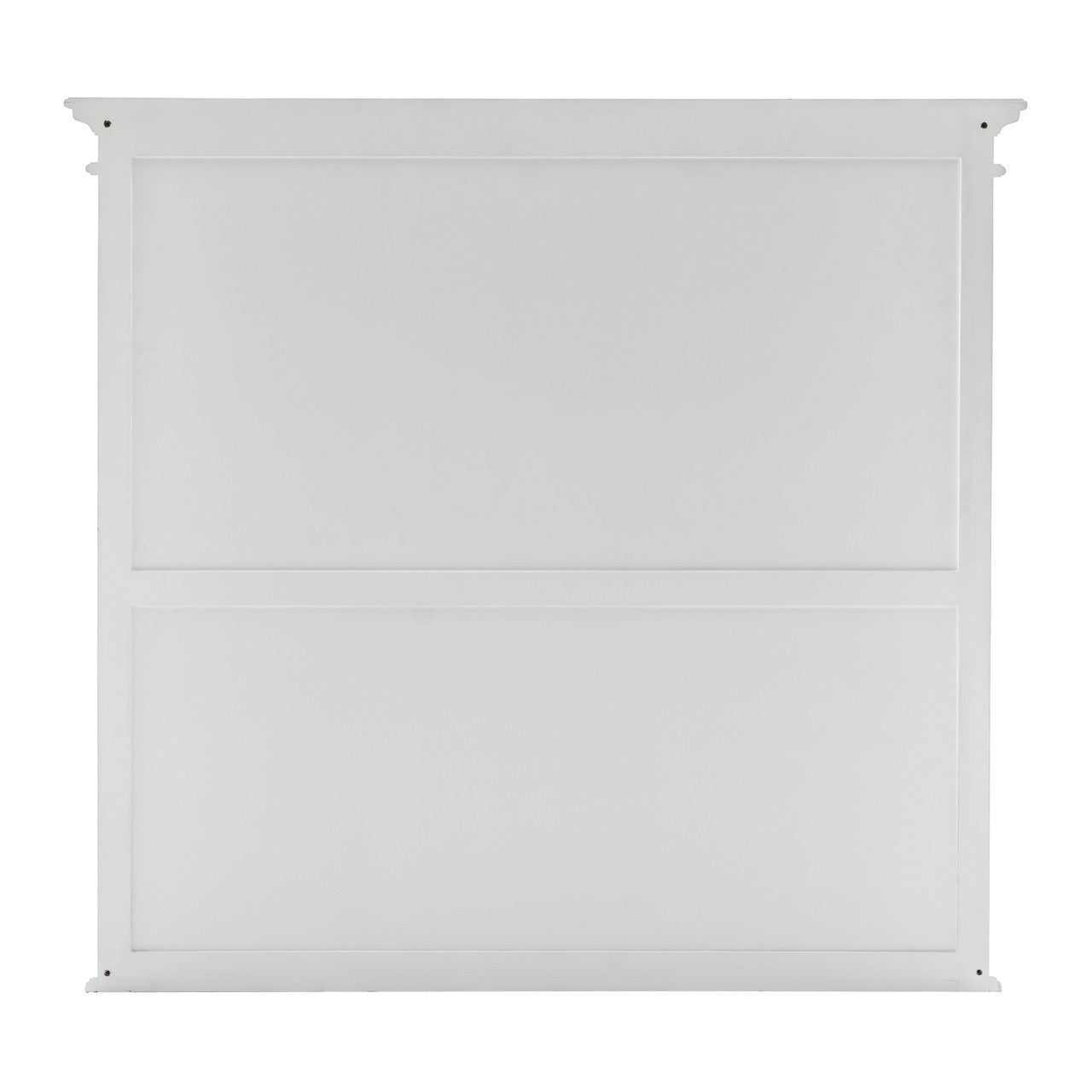 French Coastal Buffet Hutch Unit with 2 Adjustable Shelves 57"