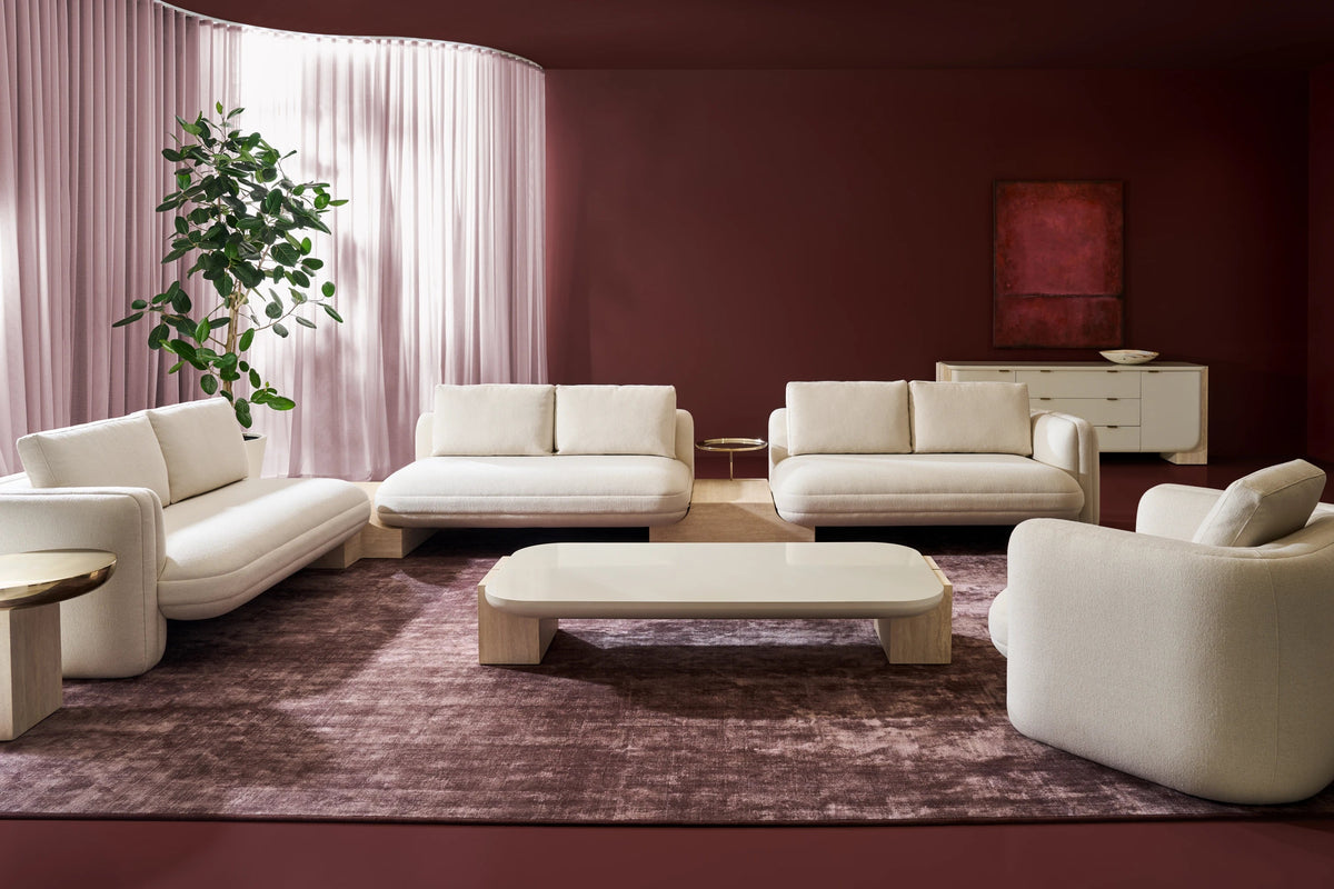 Overlap Rectangle Cocktail Table 70" by Caracole - view 9