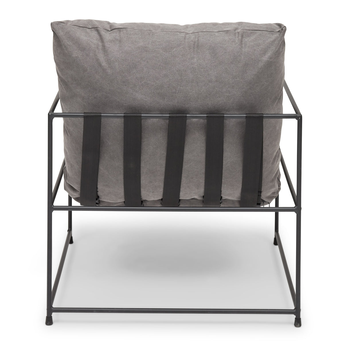 Metro Trent Accent Chair - Washed Grey Upholstery by Urbia - detail 4