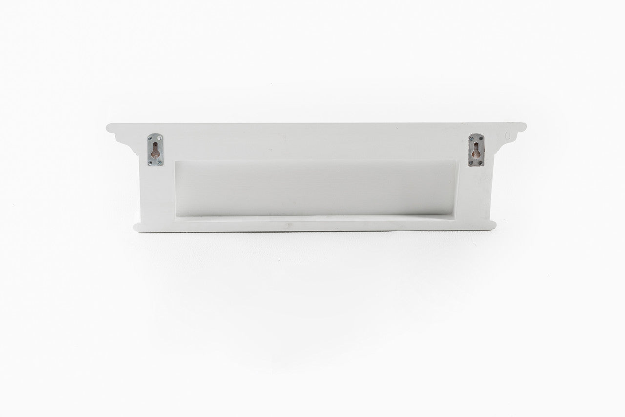 French Coastal 4 Hook Coat Rack 28"