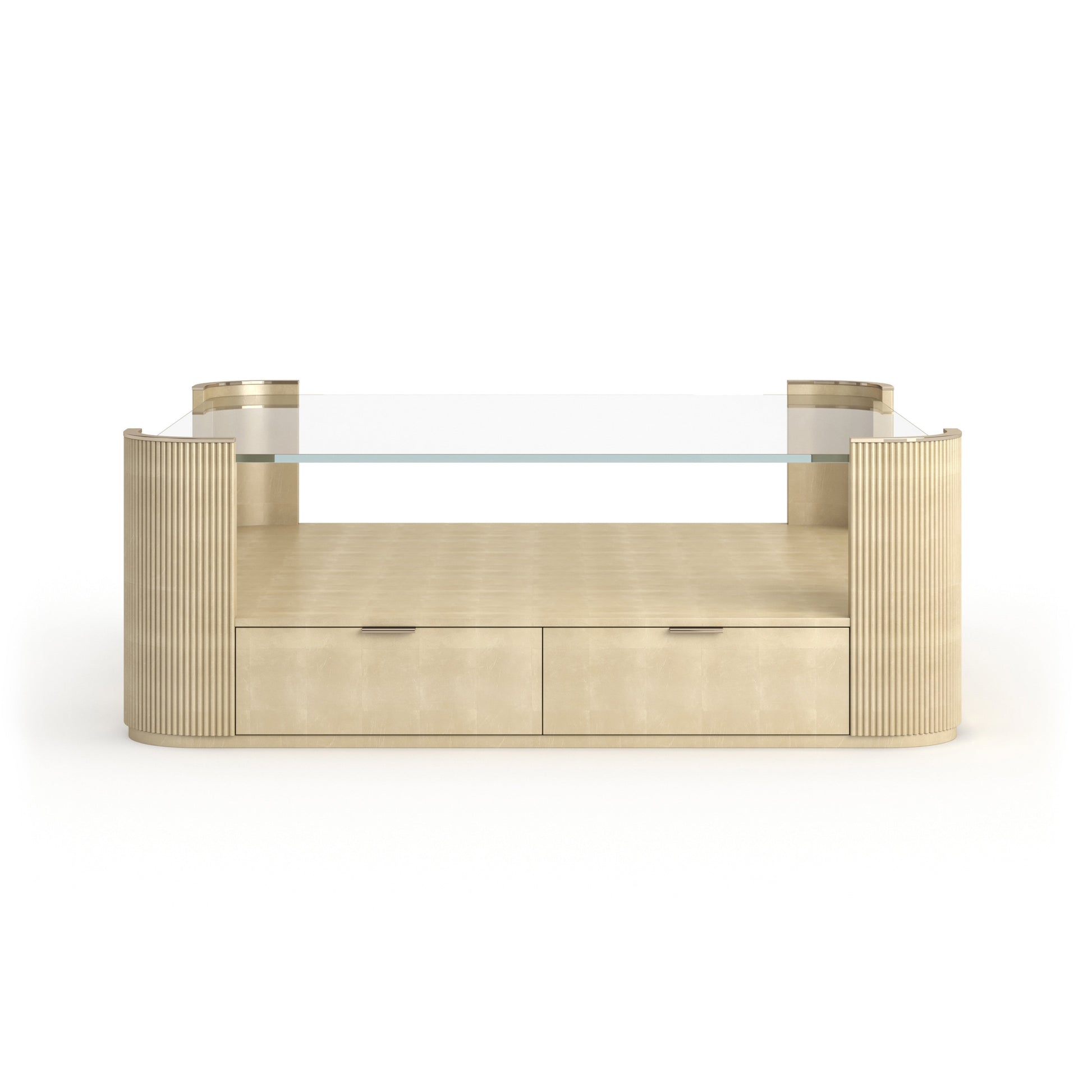 Love Square Cocktail Table 50" by Caracole
