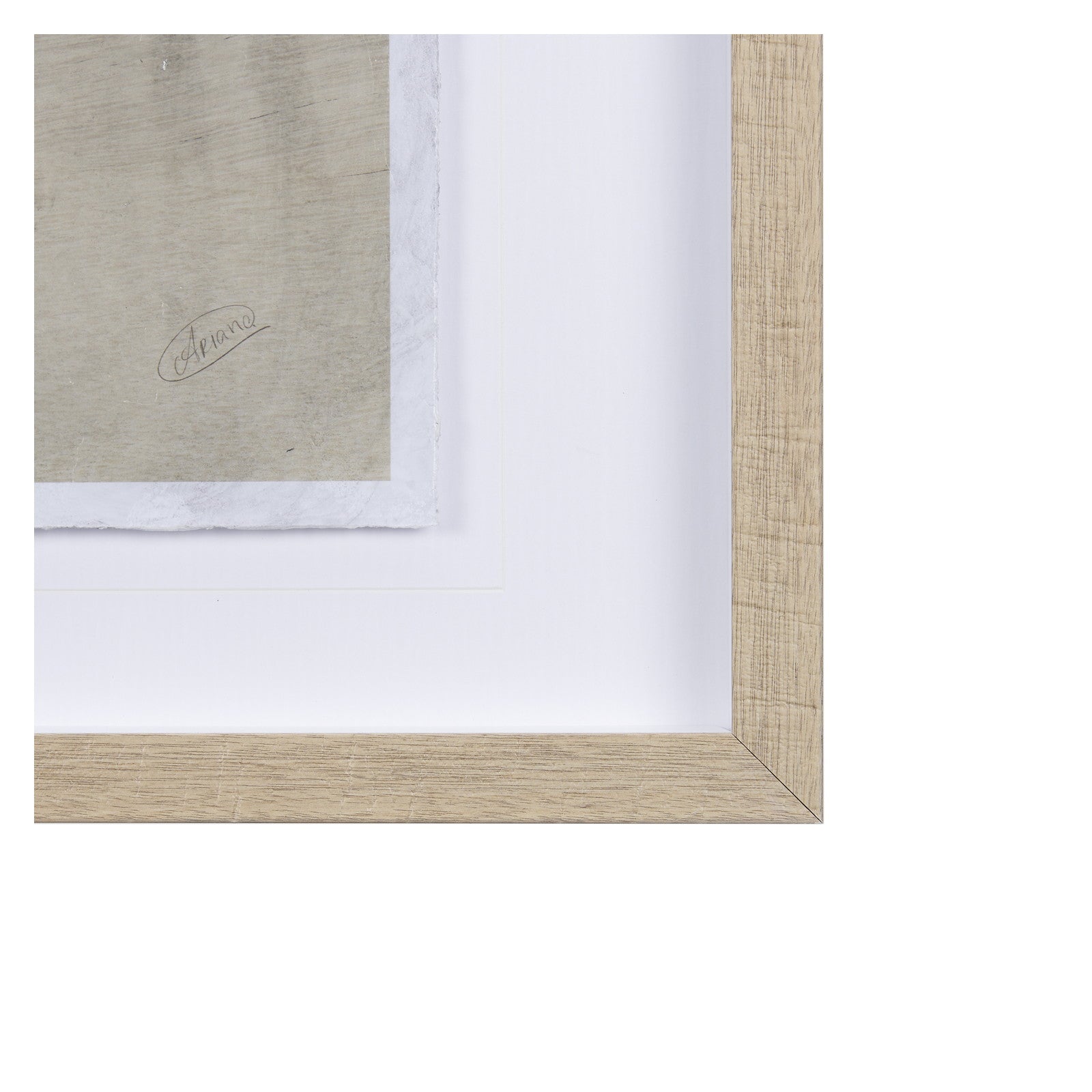 Shadows on Wood I by Mercana Studio a Hand Embellished Textured Framed Art Print Matted under Glass by Mercana at ZIN Home