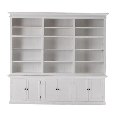 French Coastal Triple-Bay Hutch Unit 94"
