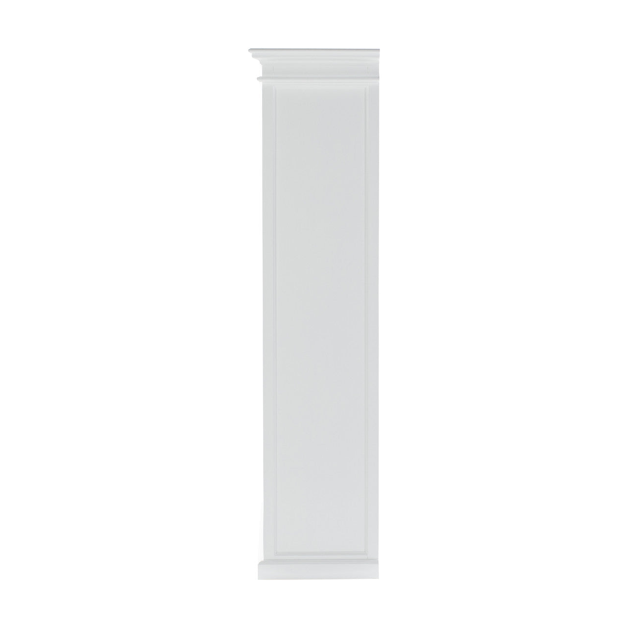 French Coastal Bookcase with 5 Shelves 49"