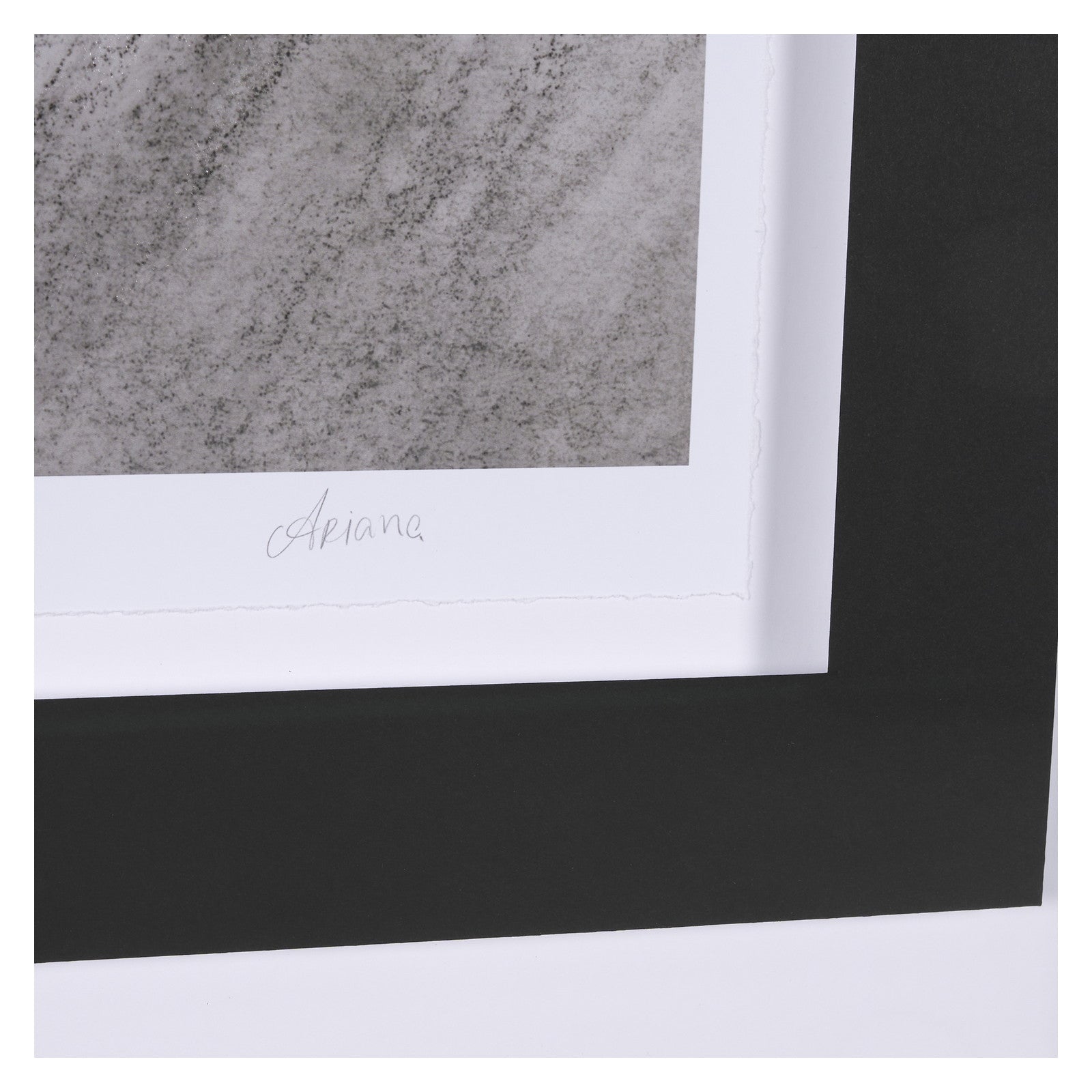 Serene View by Mercana Studio a Hand Embellished Textured Framed Art Print Matted under Glass by Mercana at ZIN Home