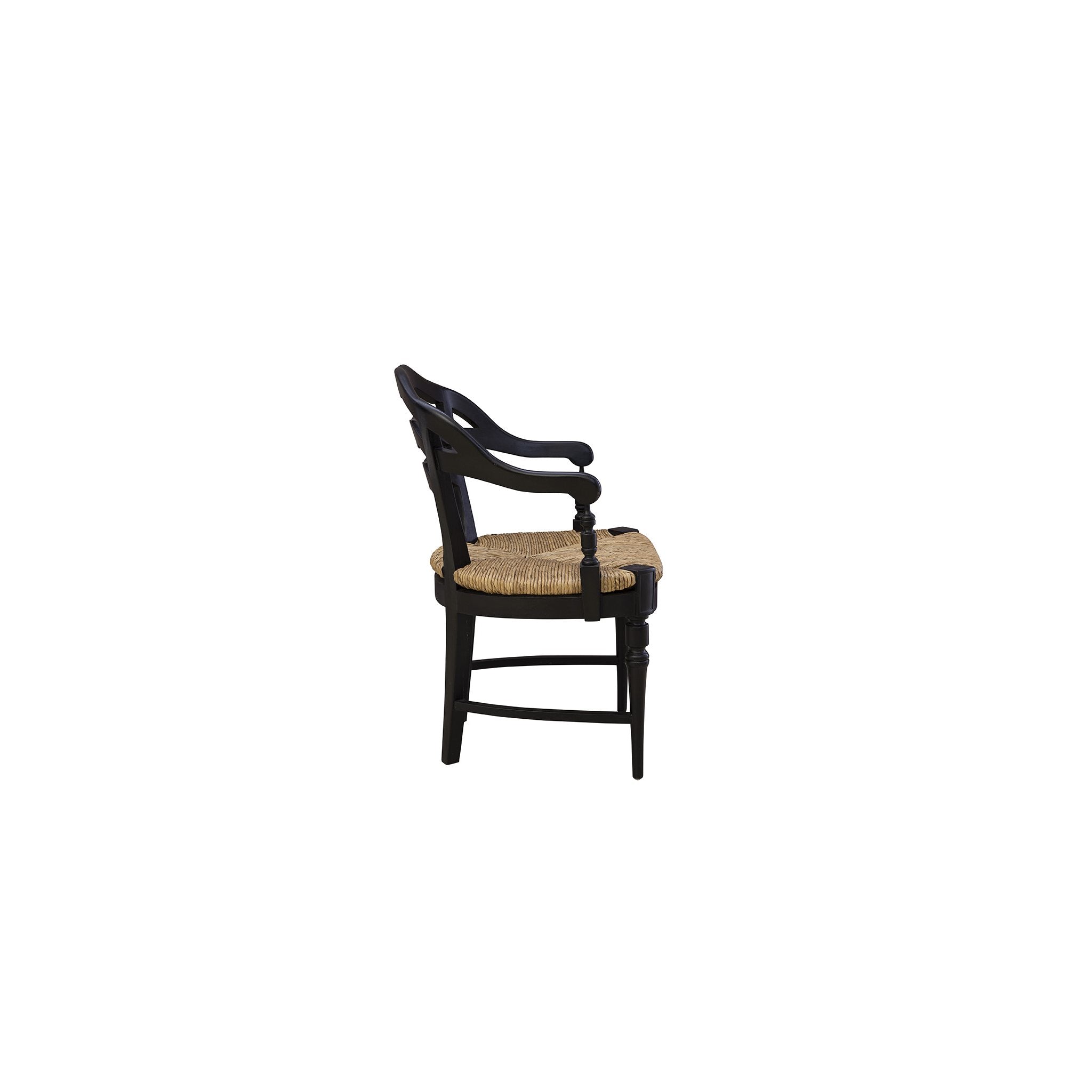 Black Maverick Arm Chair - 24' detail view by Furniture Classics at ZIN Home