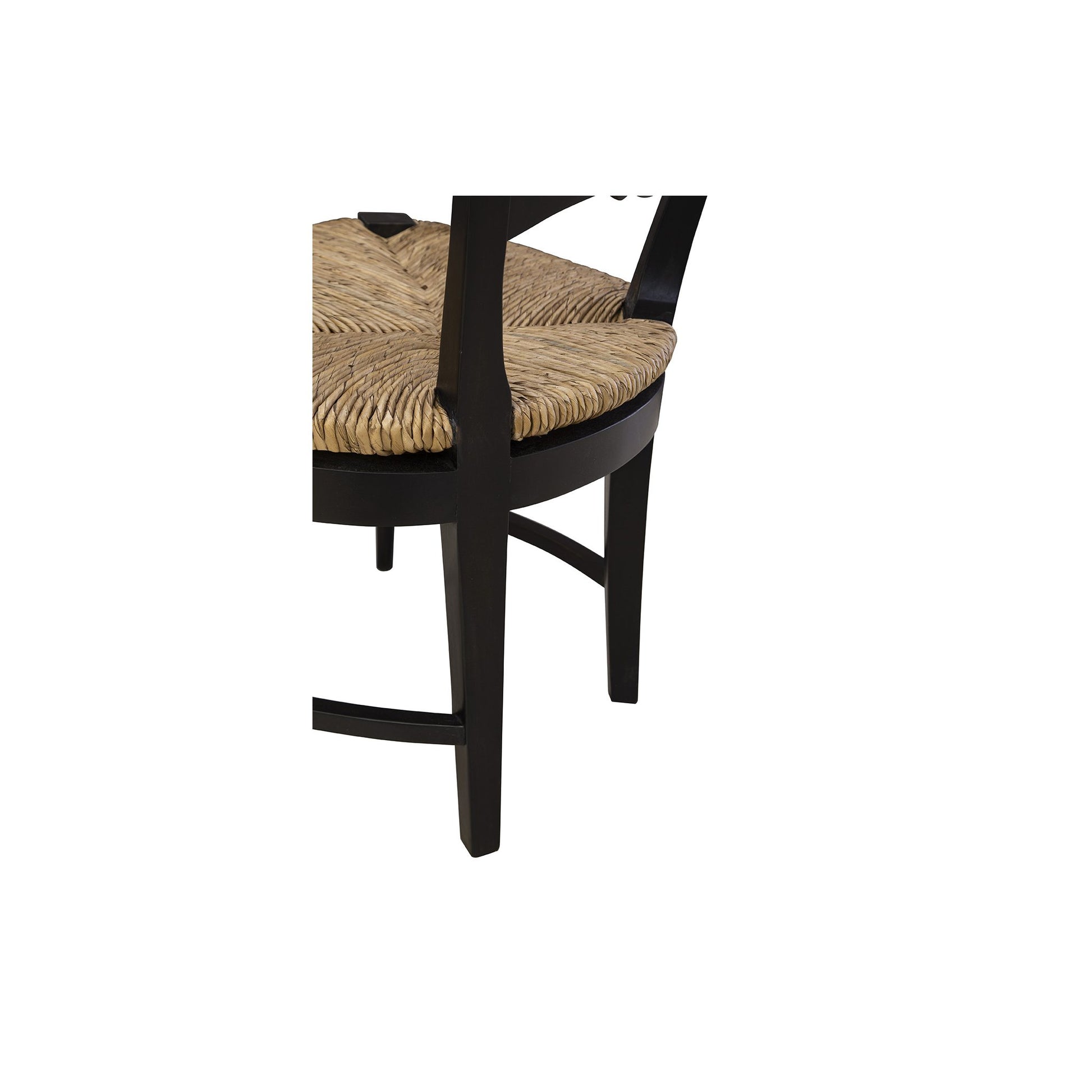 Black Maverick Arm Chair - 24' detail view by Furniture Classics at ZIN Home
