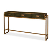 Shagreen Console Table, Leaf by Sarreid Ltd