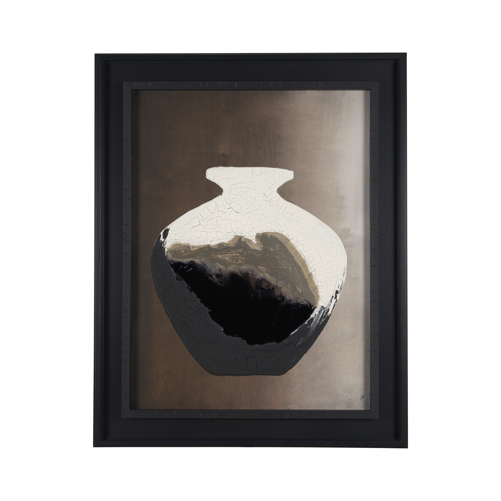 Unearthed Vessel I by Studio M a handmade Original Framed Artwork under Glass by Mercana at ZIN Home