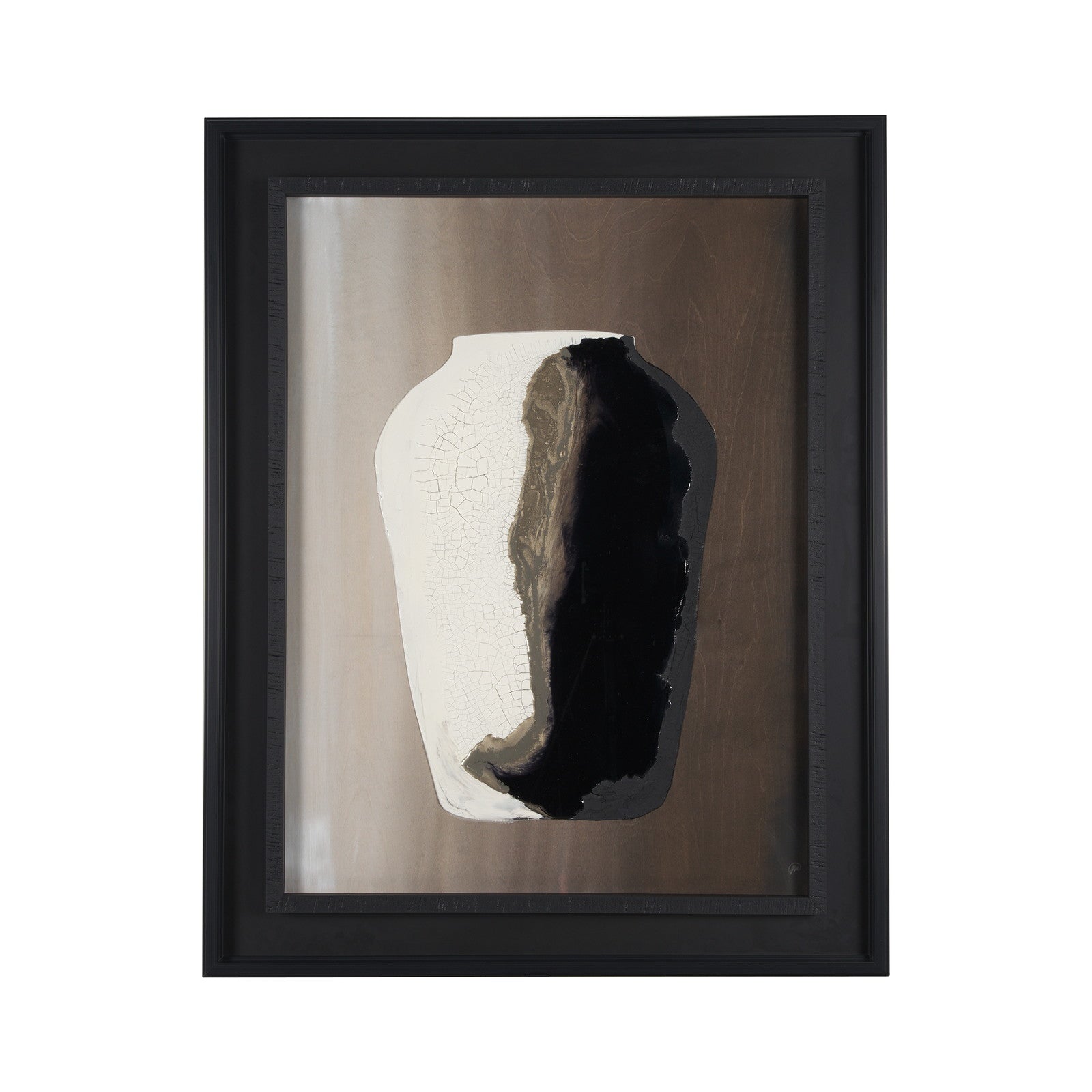 Unearthed Vessel II by Studio M a handmade Original Framed Artwork under Glass by Mercana at ZIN Home