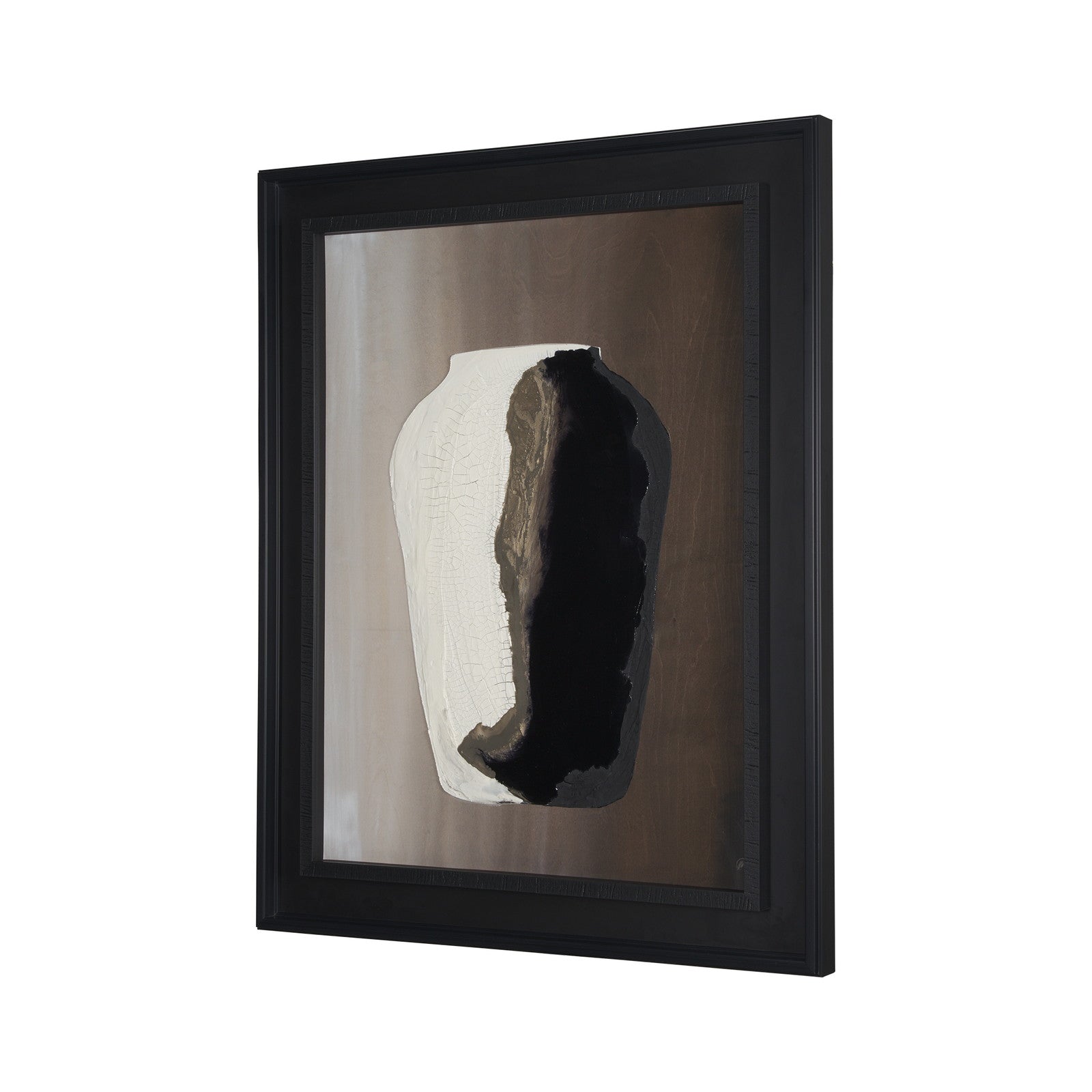 Unearthed Vessel II by Studio M a handmade Original Framed Artwork under Glass by Mercana at ZIN Home