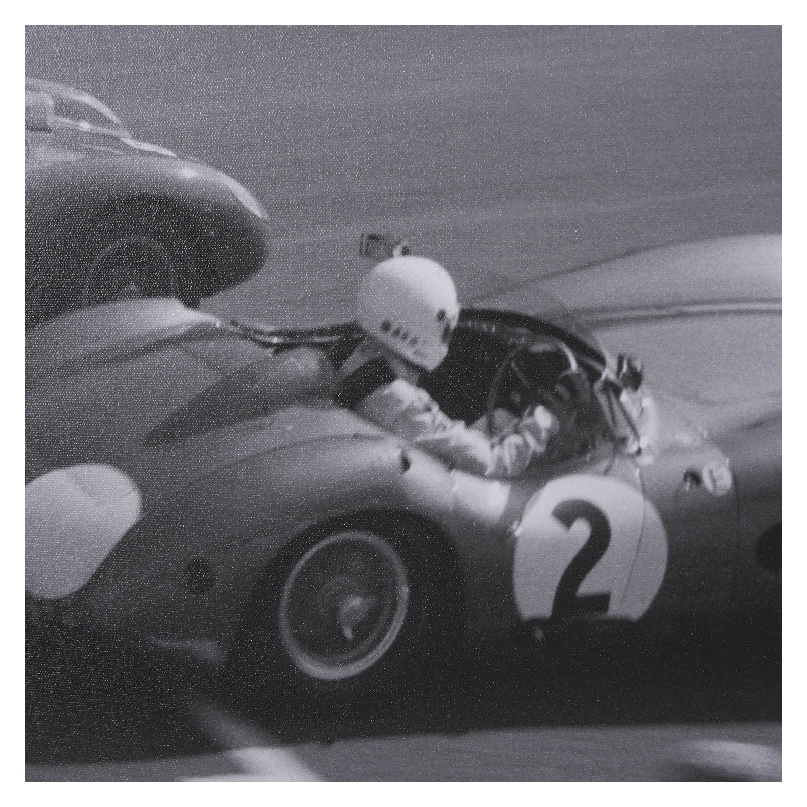 Race Day - Qualifying by Ben Wood a Hand Embellished Framed Photo Art Print Matted under Glass by Mercana at ZIN Home