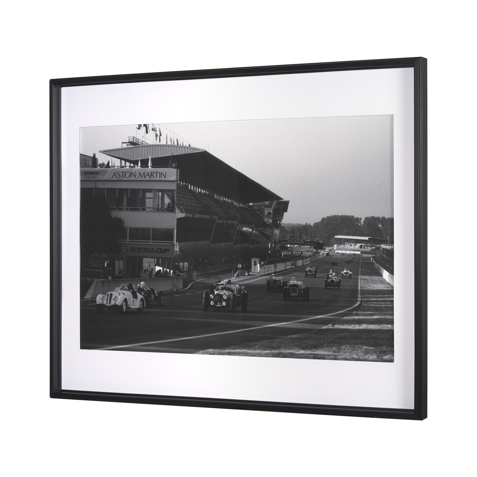 The Approach by Ben Wood a Hand Embellished Framed Photo Art Print Matted under Glass by Mercana at ZIN Home