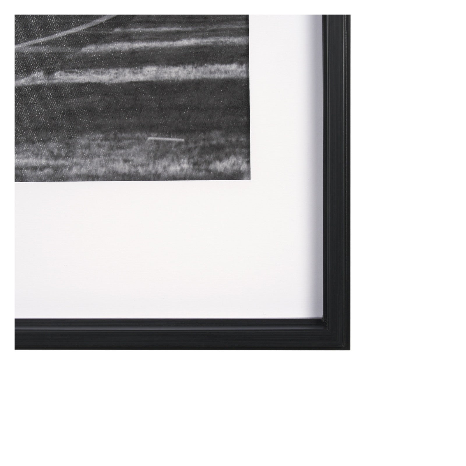 The Approach by Ben Wood a Hand Embellished Framed Photo Art Print Matted under Glass by Mercana at ZIN Home