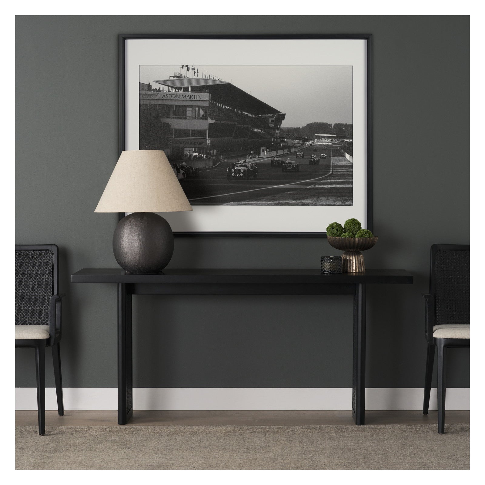 The Approach by Ben Wood a Hand Embellished Framed Photo Art Print Matted under Glass by Mercana at ZIN Home