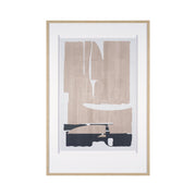 Deep Golden Brown I by Cartissi Textured Framed Artwork Matted under Glass by Mercana at ZIN Home