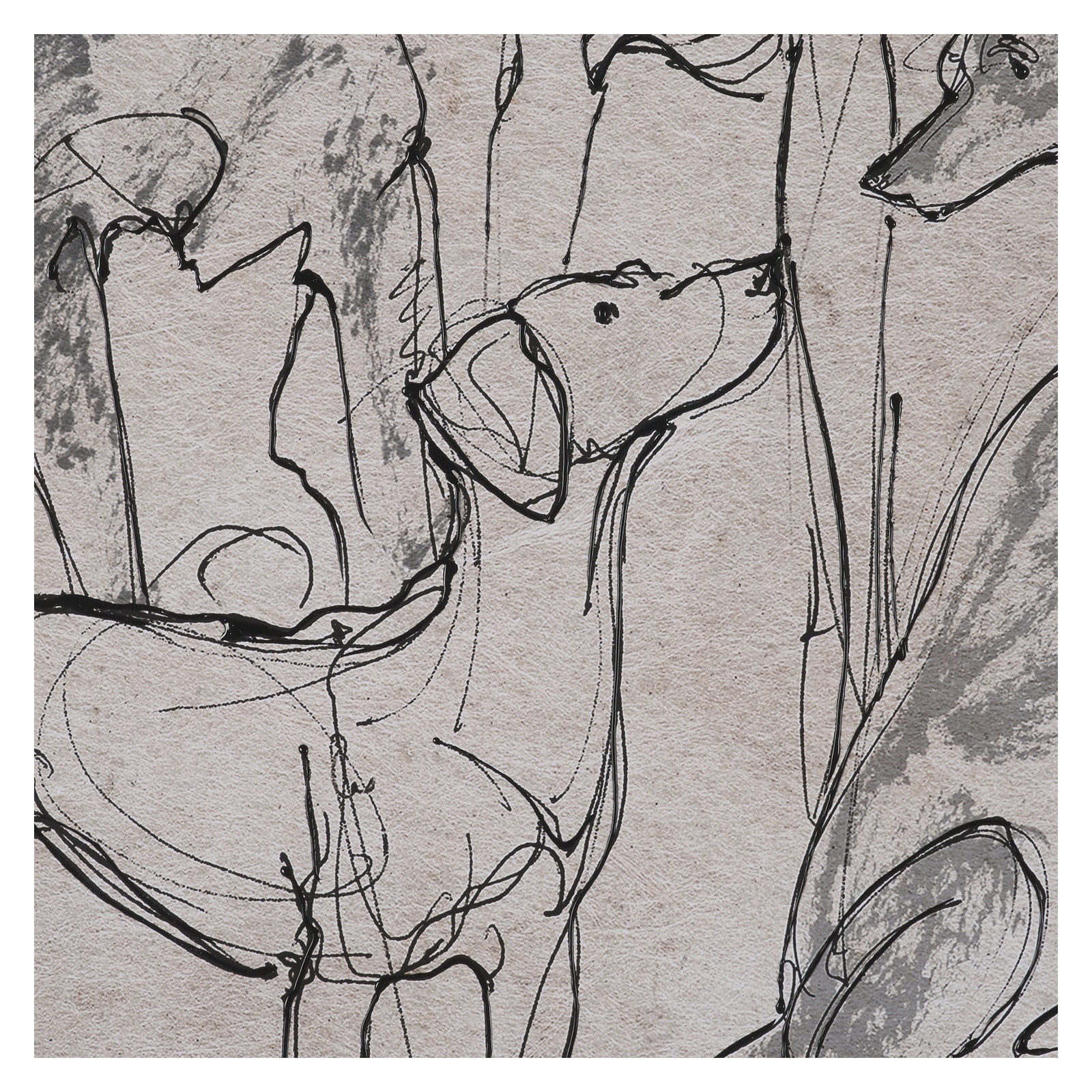 Dog Sketches II by Mercana Studio Hand Embelished Framed Artwork Matted under Glass by Mercana at ZIN Home